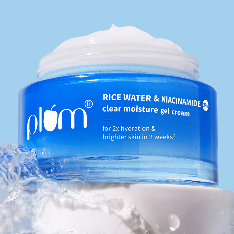 Plum Goodness - 2% Niacinamide & Rice Water Brightening Gel Moisturizer