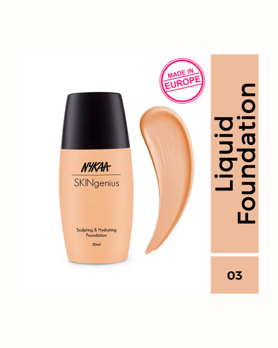 Nykaa - SKINgenius Sculpting & Hydrating Dewy Foundation