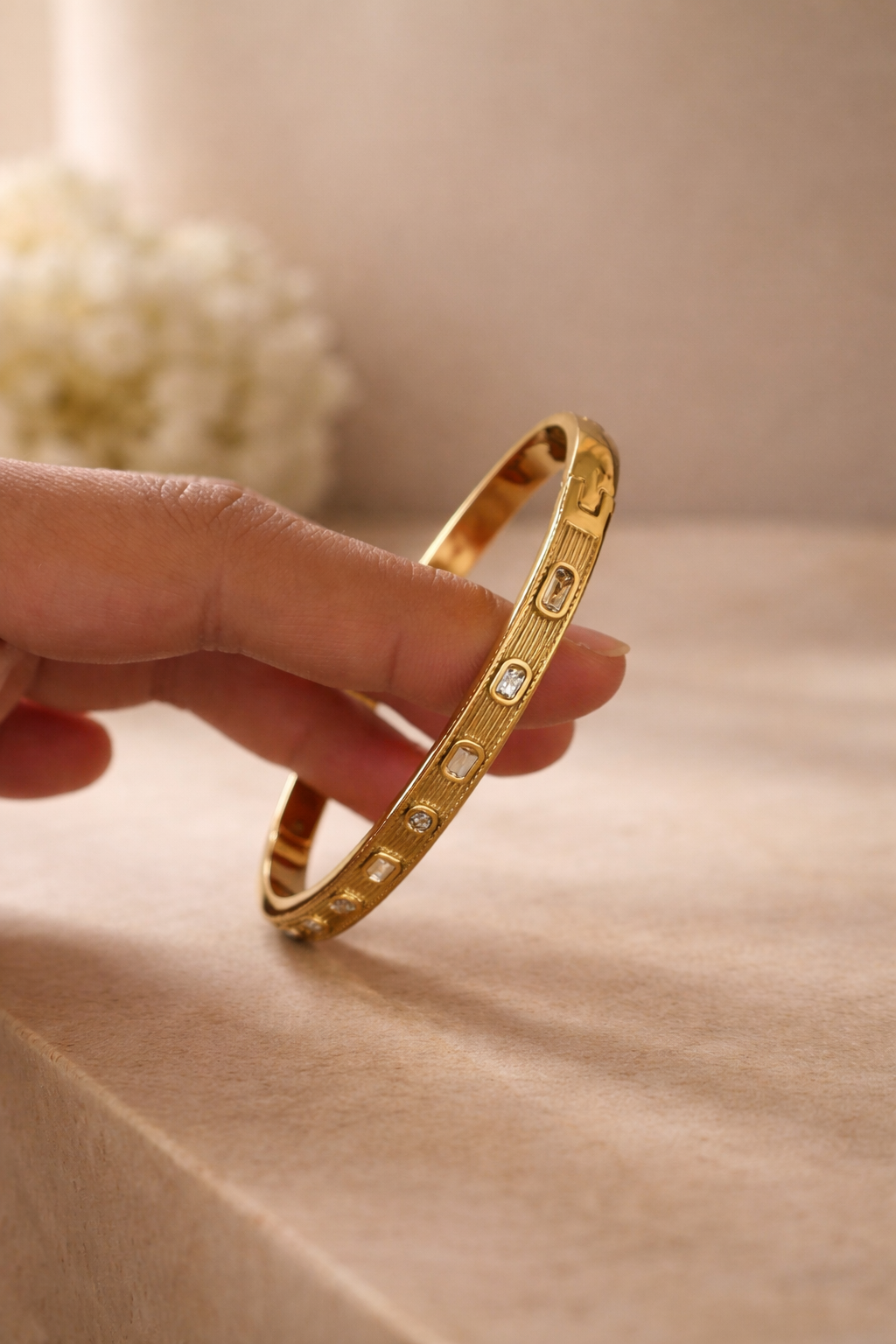 ZAVE Linear Stone Bracelet