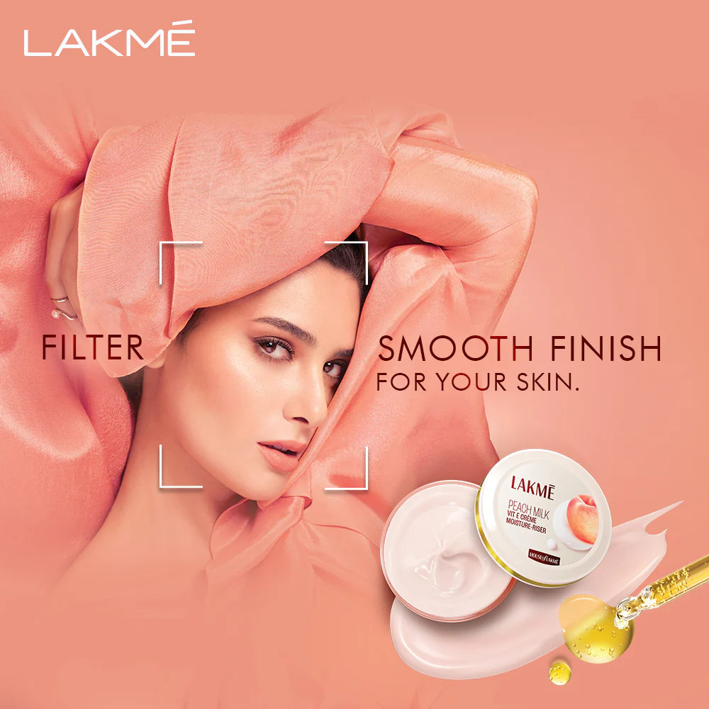 Lakmē -  Peach Ceramide Moisturizer with Hyaluronic