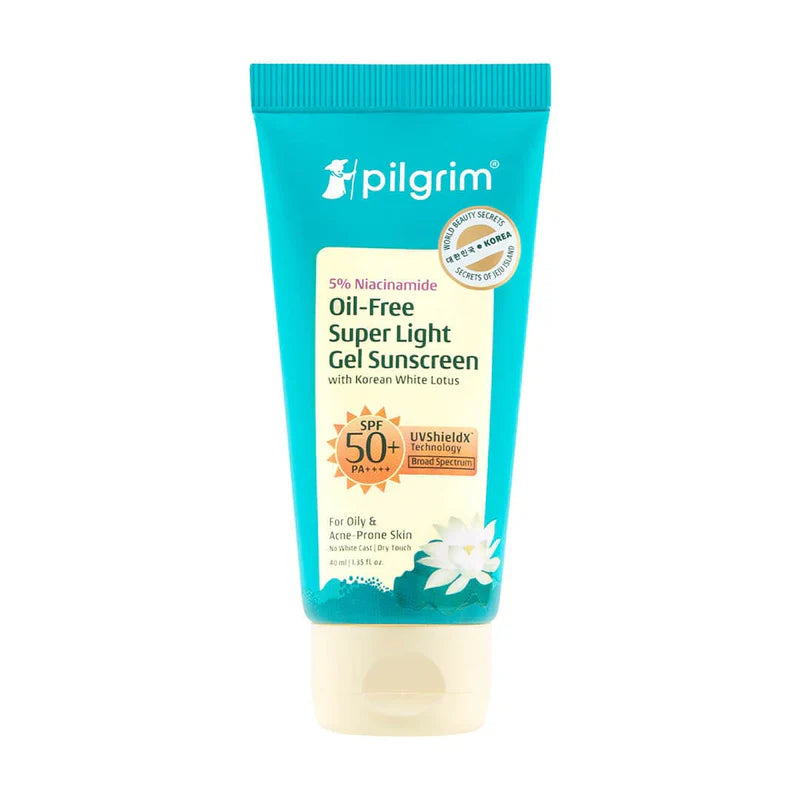 Pilgrim - 5% Niacinamide Oil-Free Super Light Gel Sunscreen SPF 50+ PA++++
