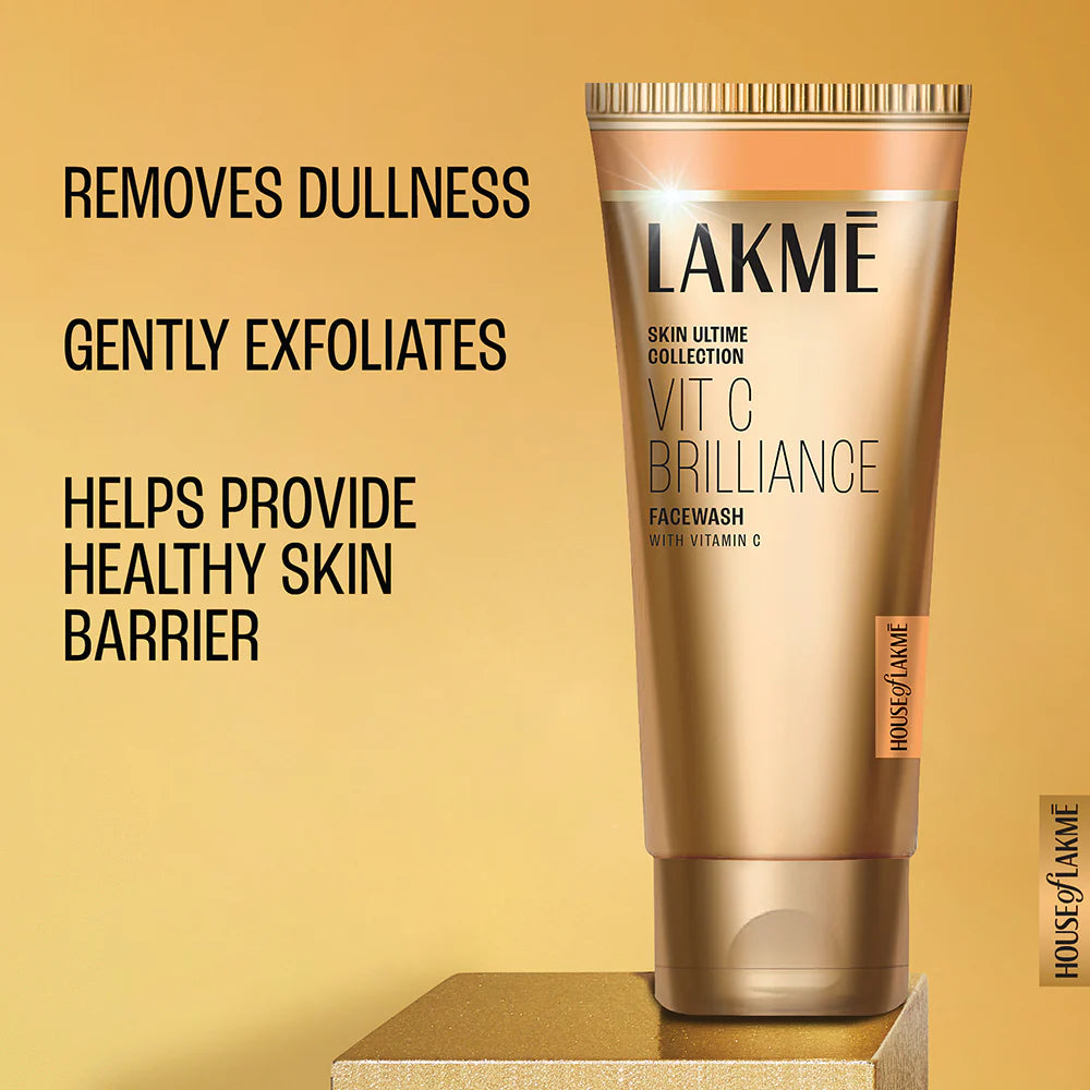 Lakmē - Vitamin C Brilliance Facewash with Vitamin C Face Wash for brighter skin