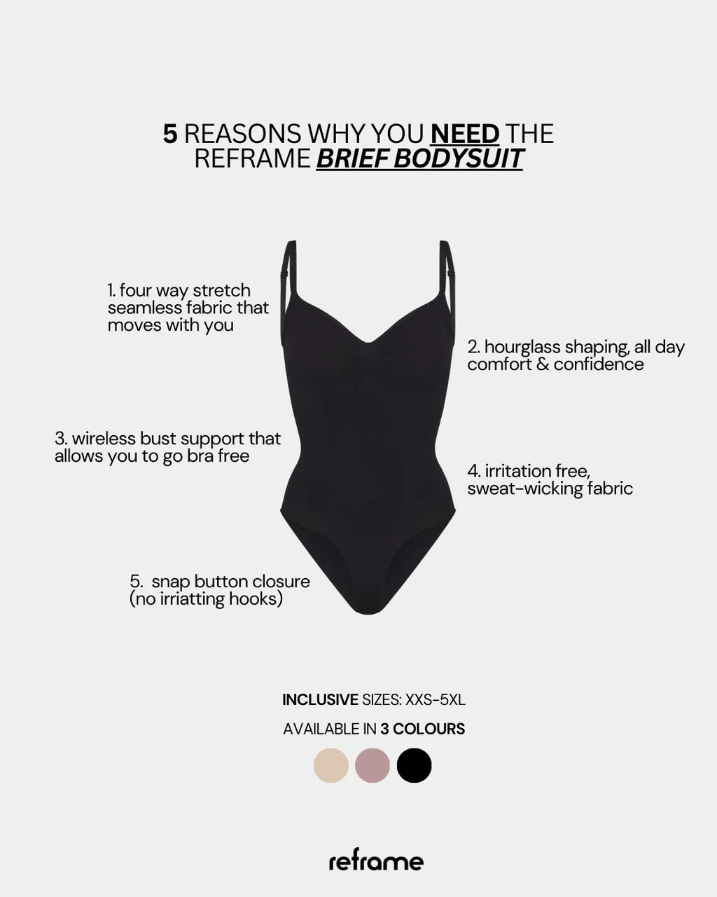 Reframe - Brief Bodysuit