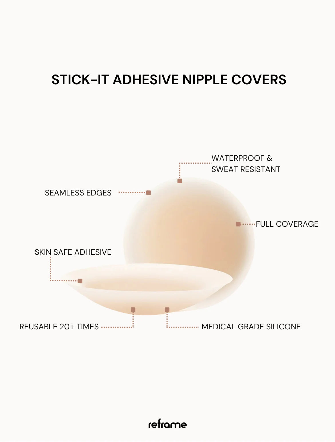 Reframe - Stick-It Adhesive Nipple Covers
