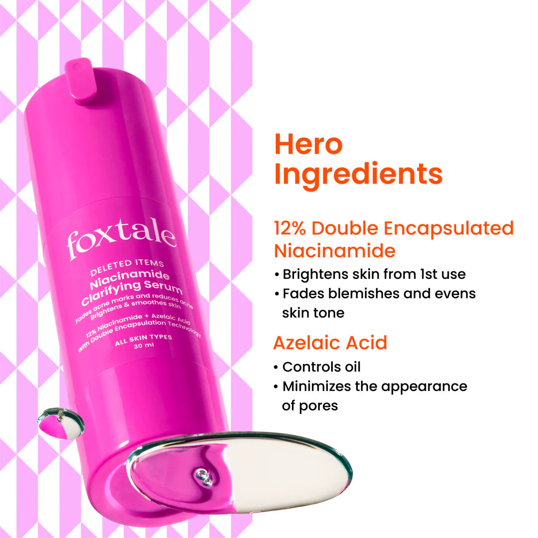 Foxtale -   12% Niacinamide Clarifying Serum