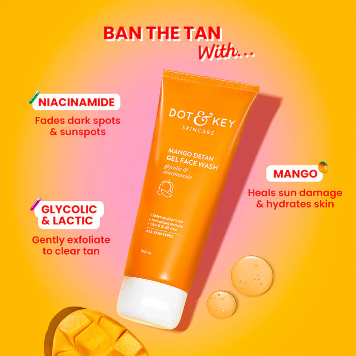 Dot & Key - Mango Detan Gel Face Wash
