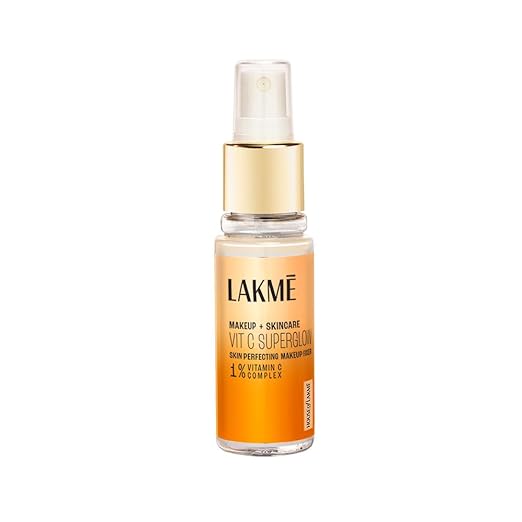 LAKMÉ -  Makeup+Skincare Vit C Superglow Skin Perfecting Makeup Fixer