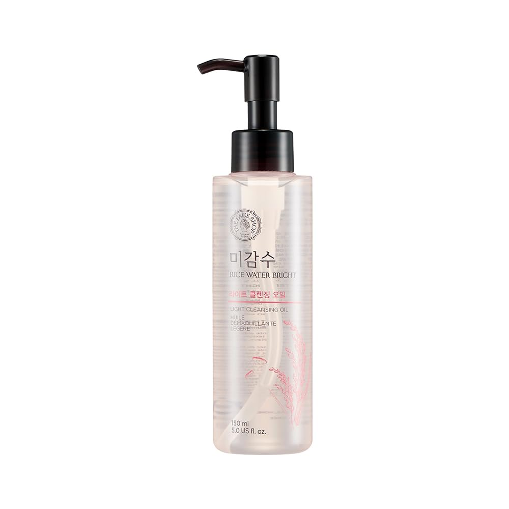The Face Shop Rice Water Range Bright Light Cleansing Oil (150 ml) - ZAVE