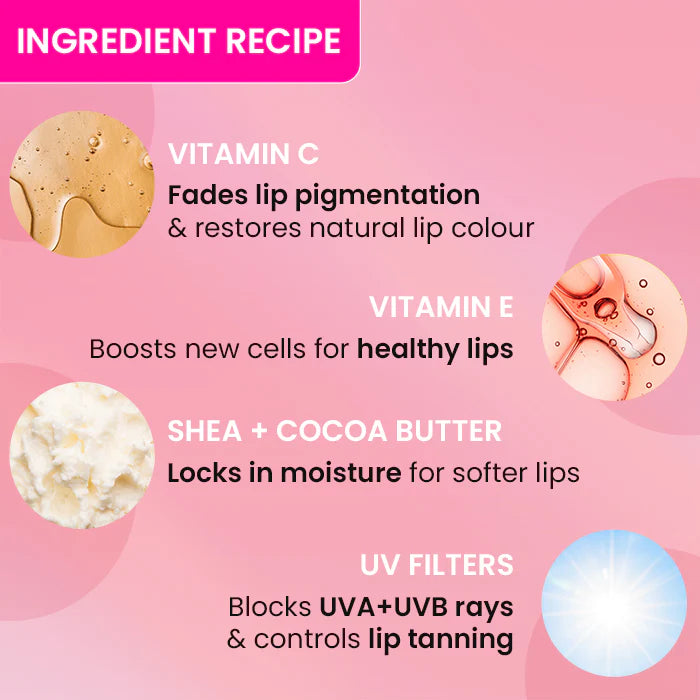 Dot & Key - Vitamin C + E Brightening Lip Balm with SPF 50+ - Watermelon Cool