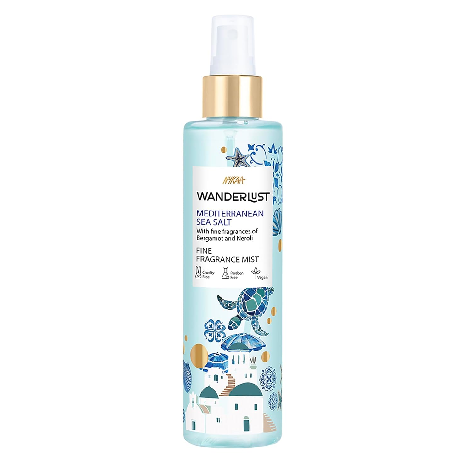 Nykaa - Wanderlust Mediterranean Sea Salt Fine Fragrance Mist