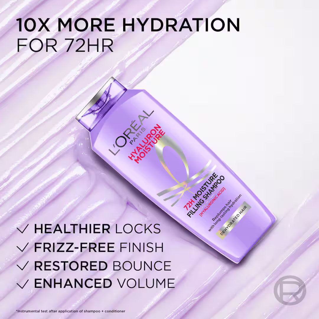 L'Oreal Paris -  Hyaluron Moisture 72H Moisture Filling Shampoo
