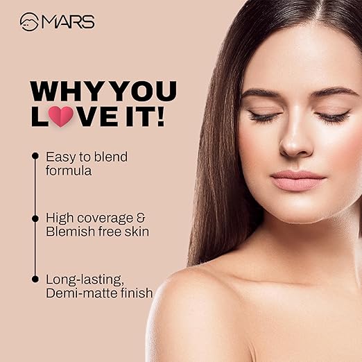 MARS -  SPF50 PA++++ High Coverage Liquid Foundation