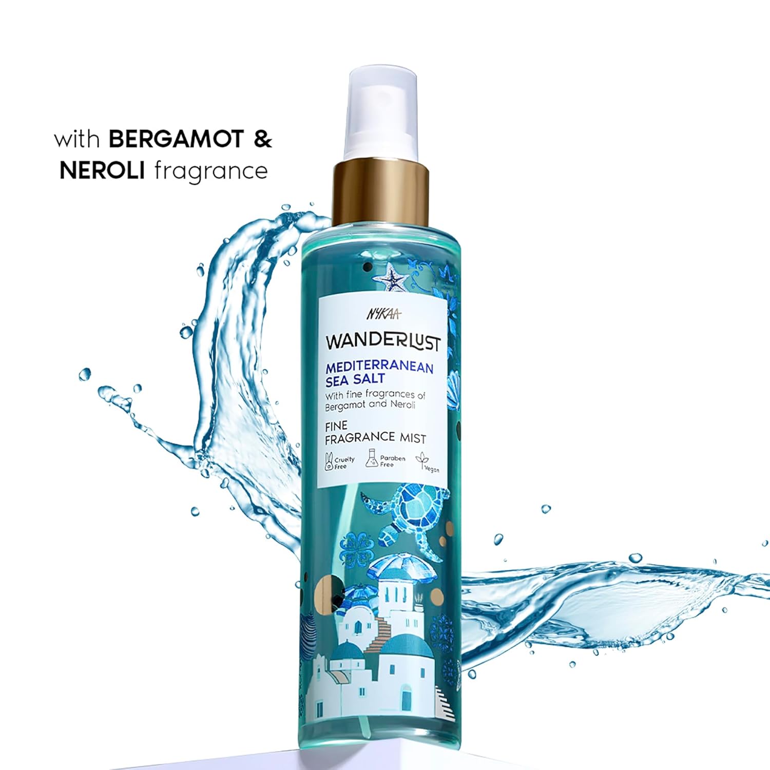 Nykaa - Wanderlust Mediterranean Sea Salt Fine Fragrance Mist
