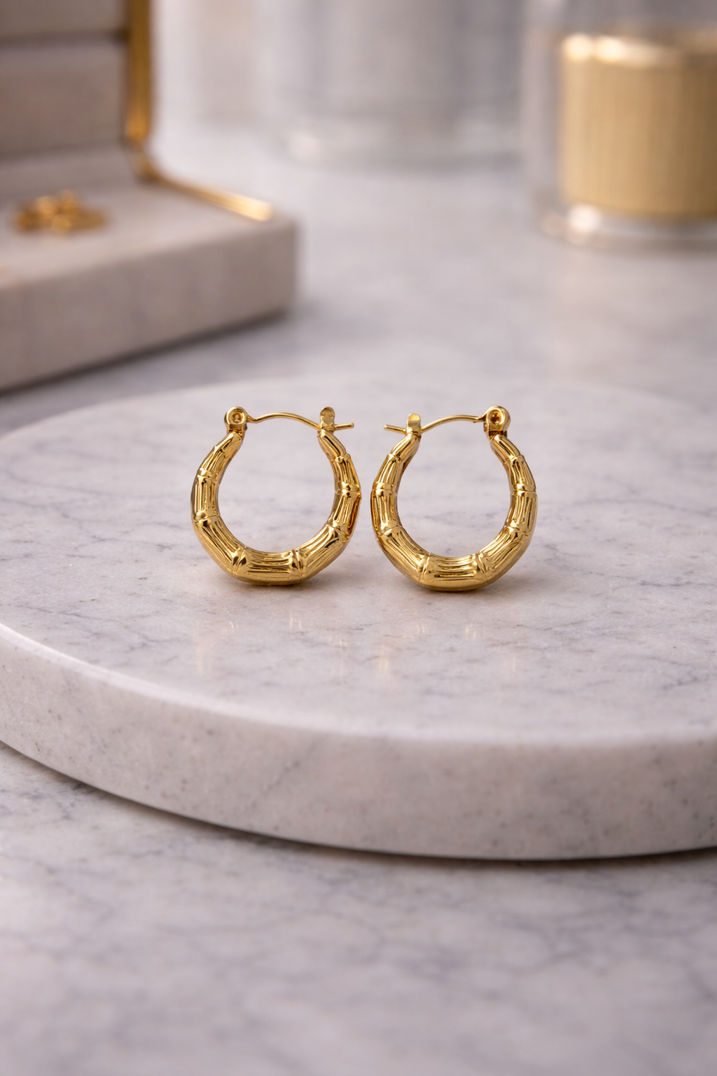 ZAVE Classic Bamboo Finish Hoops