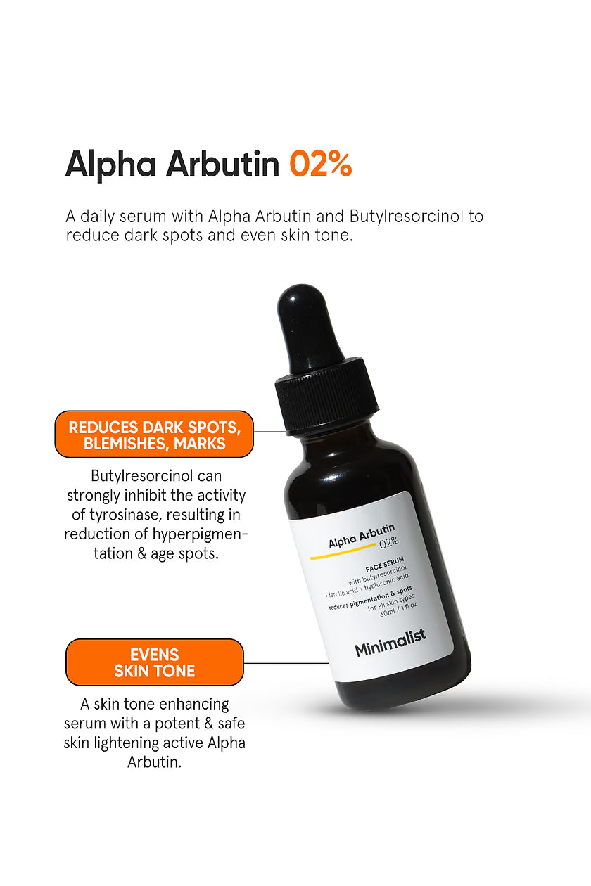 Minimalist - Alpha Arbutin 2% Face Serum