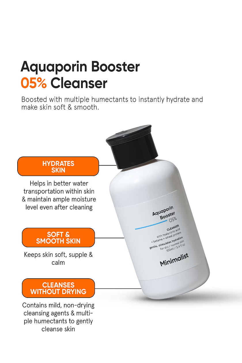 Minimalist - Aquaporin Booster 5% Cleanser