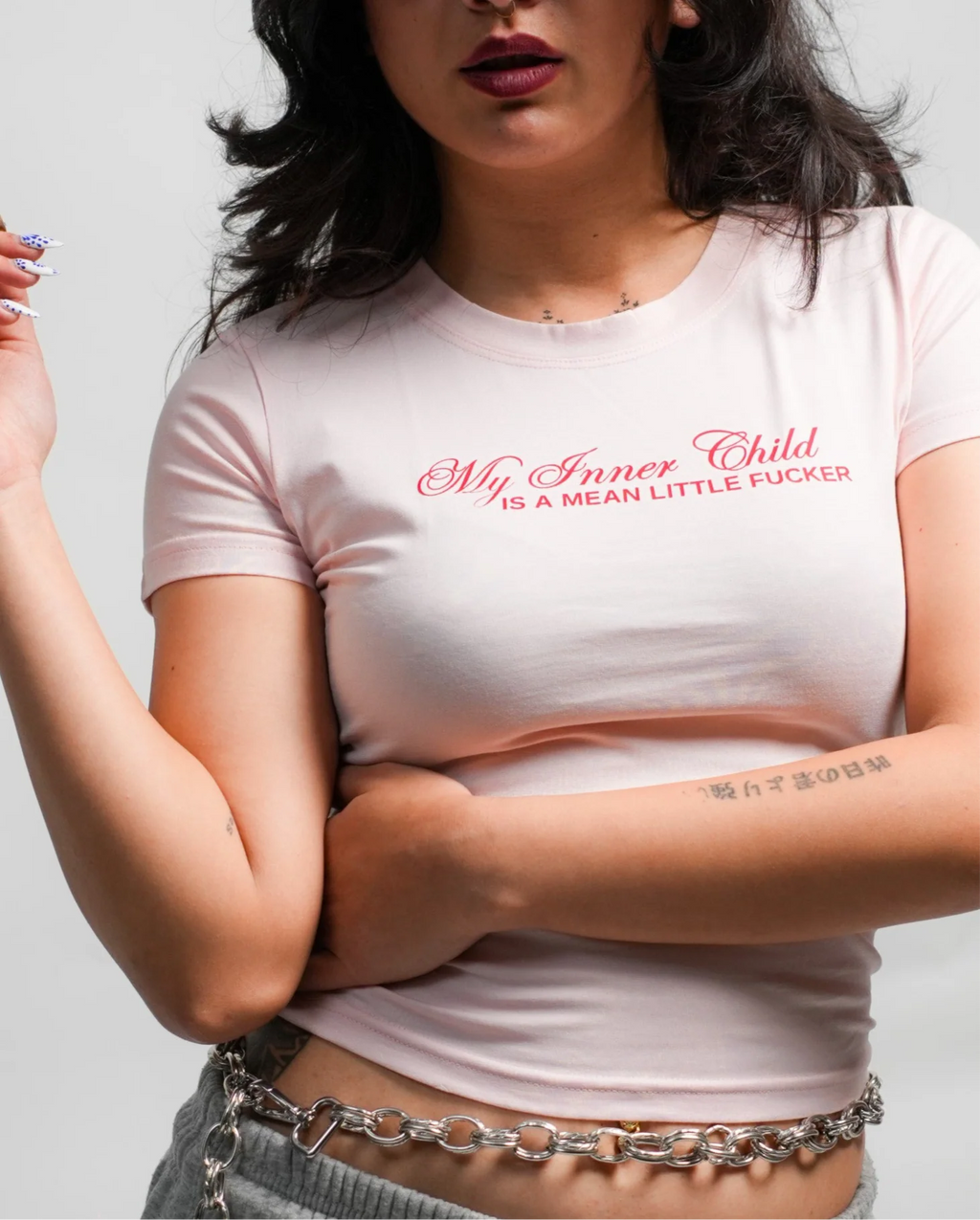 Burger Bae - My inner child - It Girl Baby tee for Women