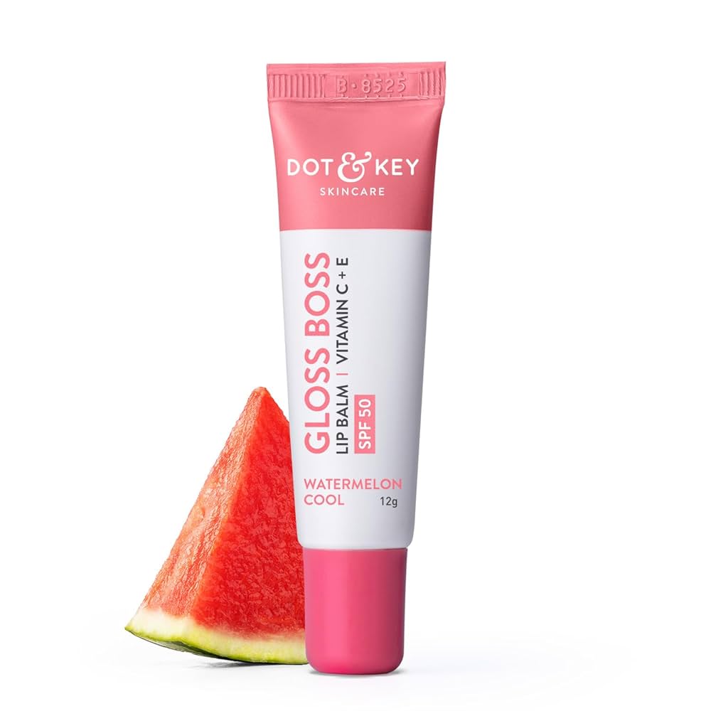 Dot & Key - Vitamin C + E Brightening Lip Balm with SPF 50+ - Watermelon Cool