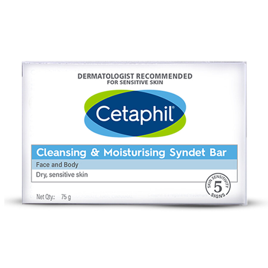 Cetaphil - Cleansing & Moisturising Syndet Bar Cetaphil - Gentle Skin Cleanser - ZAVE