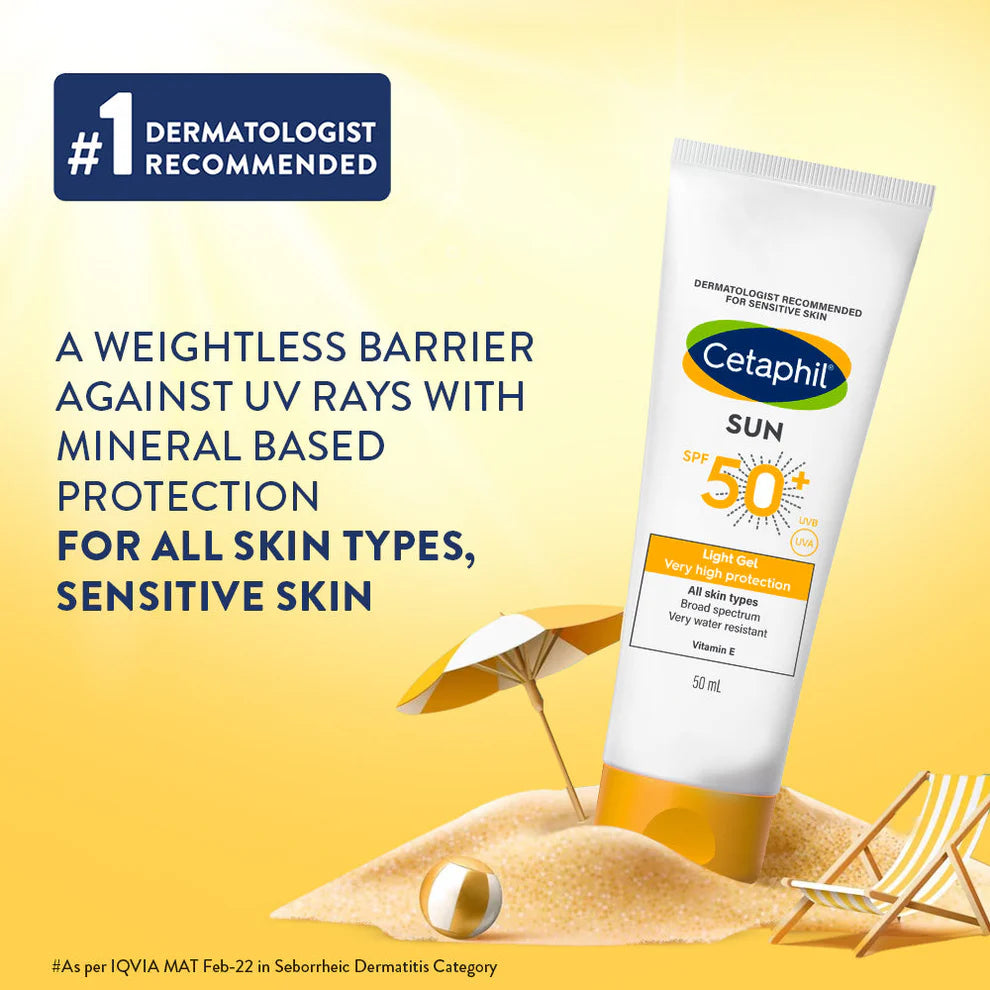 Cetaphil - Sunscreen SPF 50 for sensitive skin