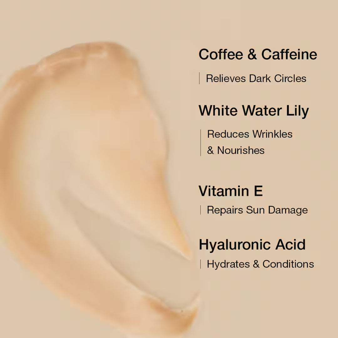 mCaffeine - Naked & Raw Coffee Under Eye Cream
