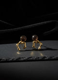Zave Anti-Tarnish Abstract Stud Earrings