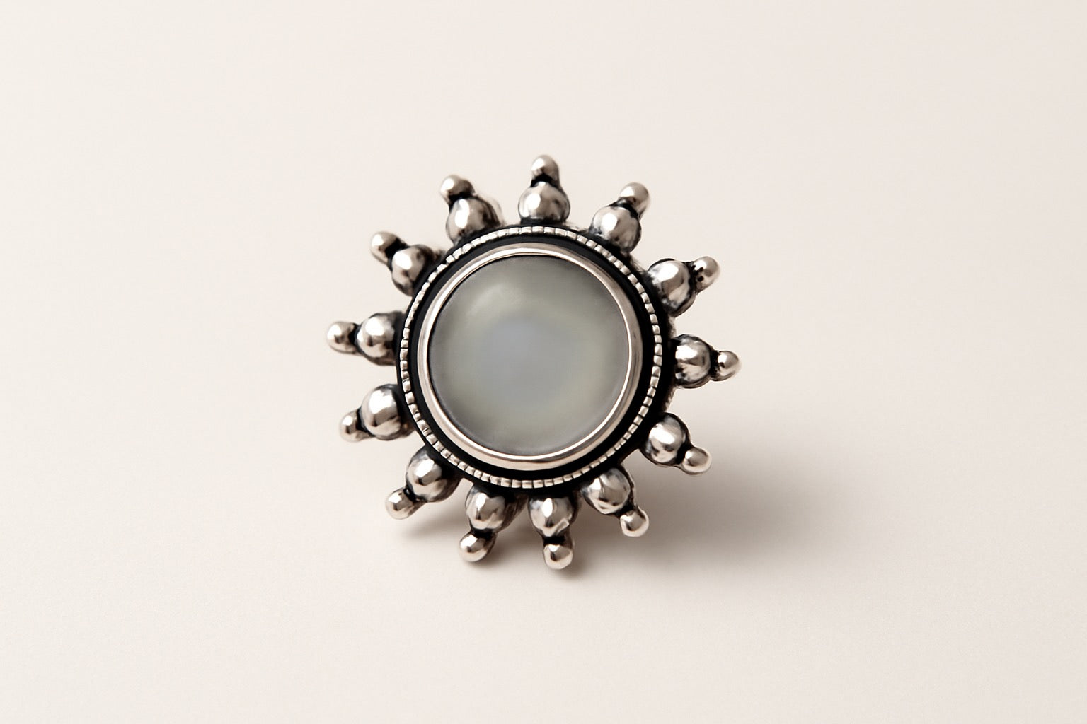 Zave Celestial Sunburst Stud Earrings