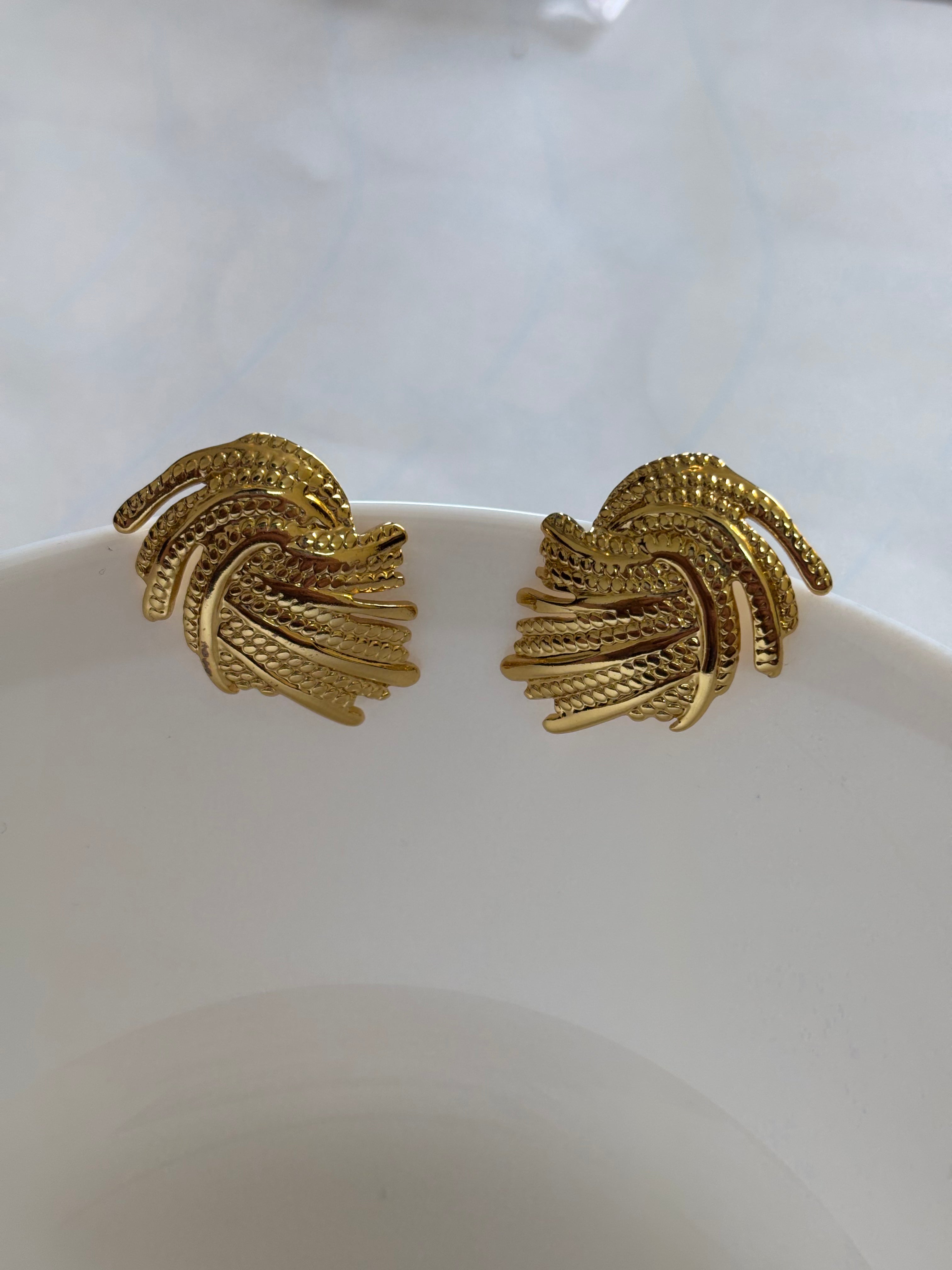 Zave Statement Stud Earrings