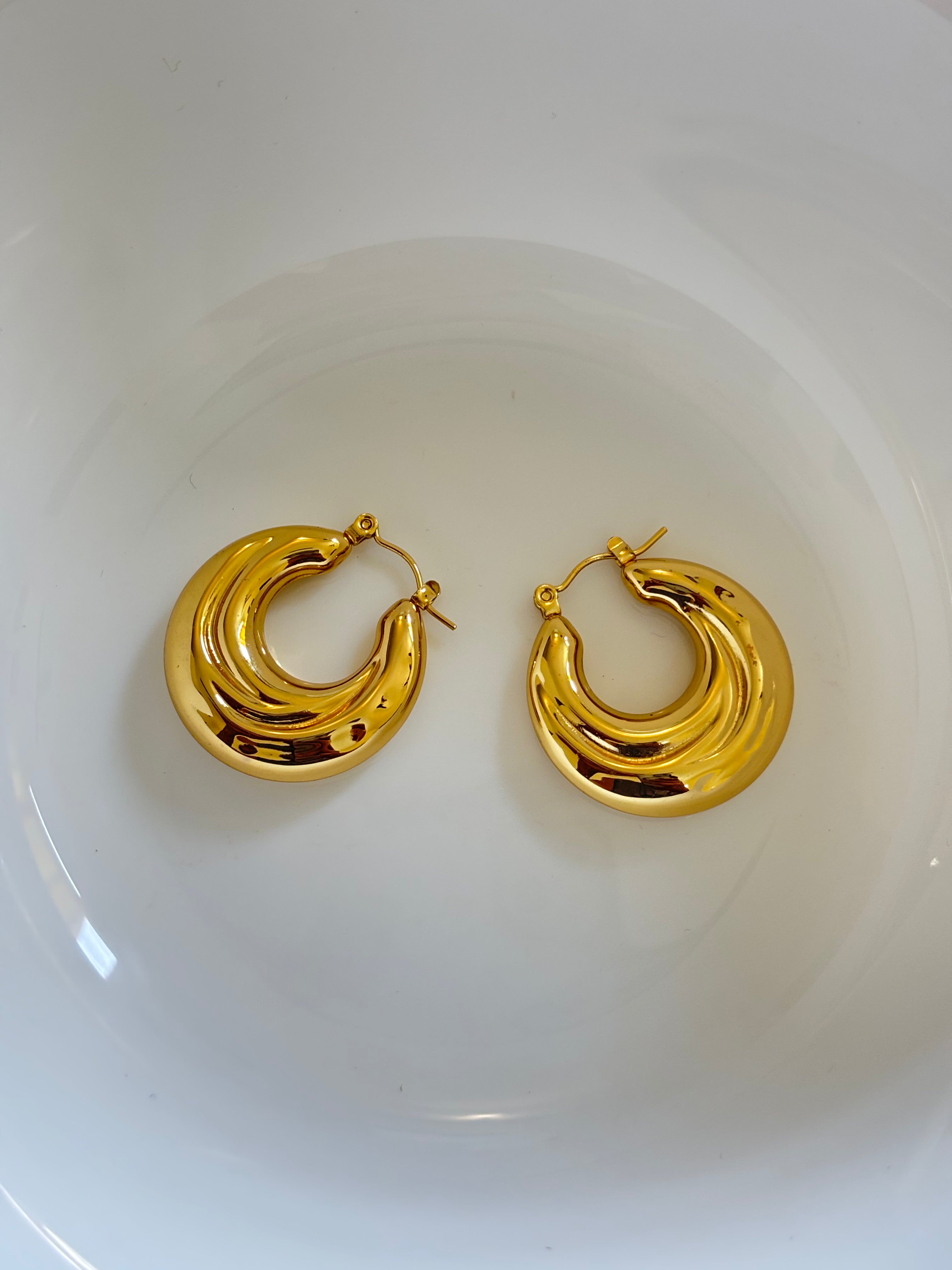 Zave Statement Hoop Earrings