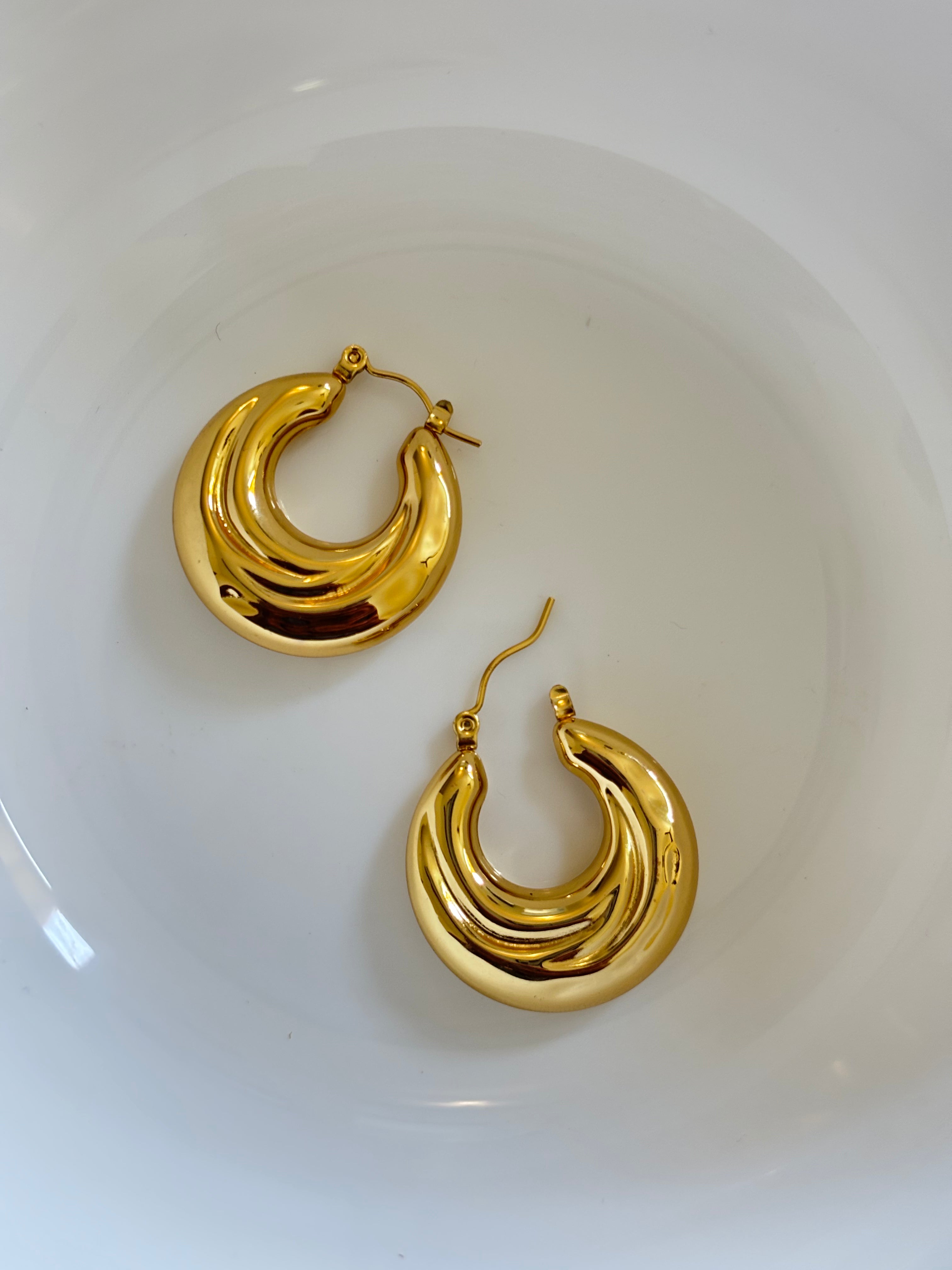 Zave Statement Hoop Earrings