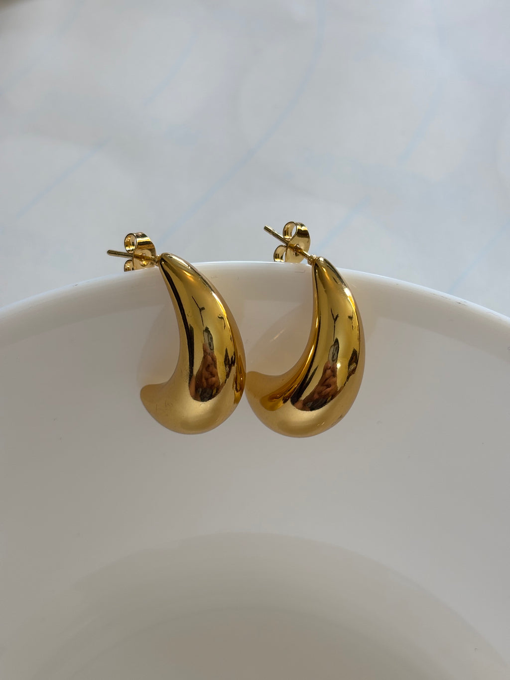 Zave Crescent Stud Earrings