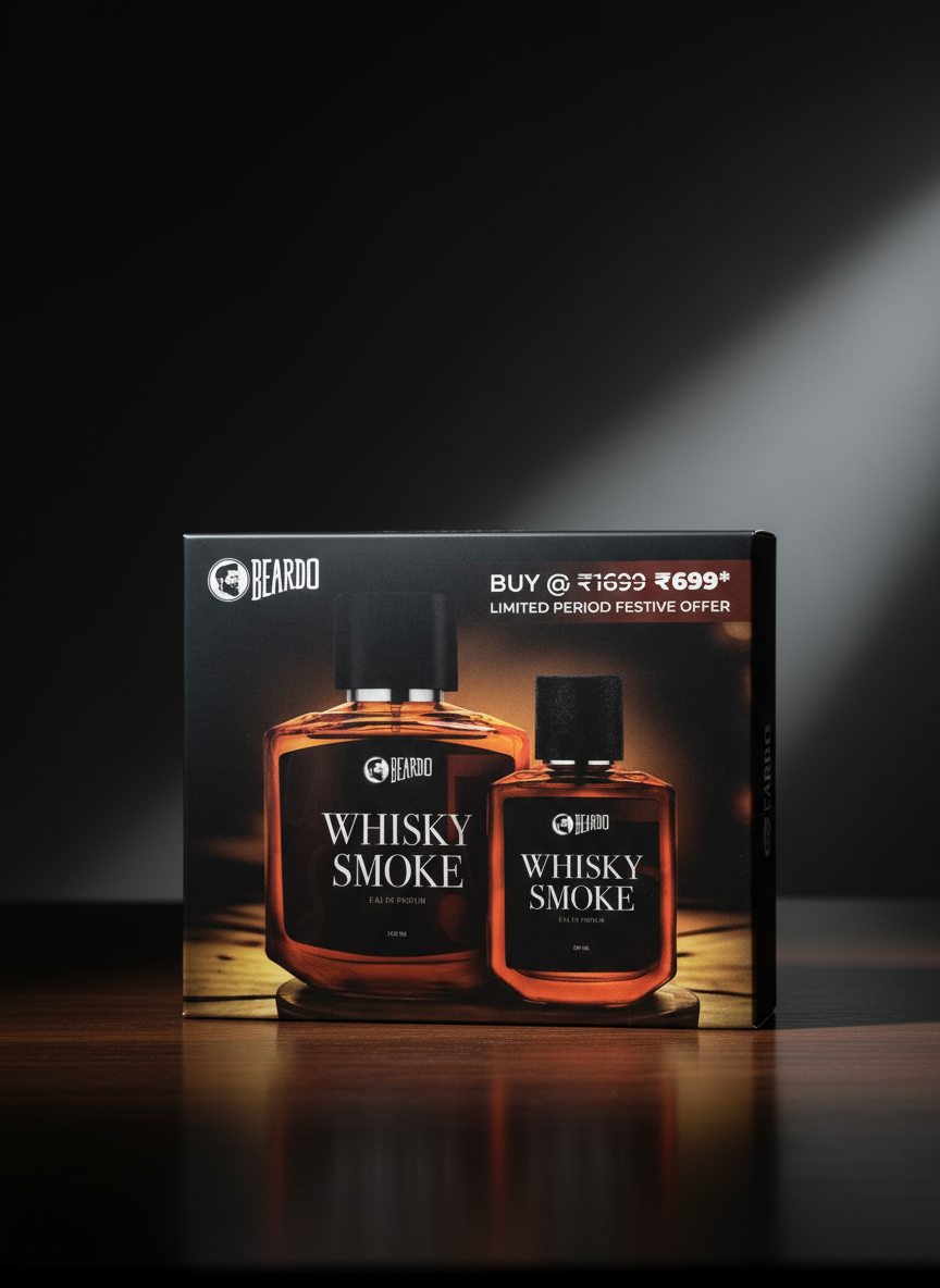 Beardo Whisky Smoke EDP 100 ml + 50 ml Combo