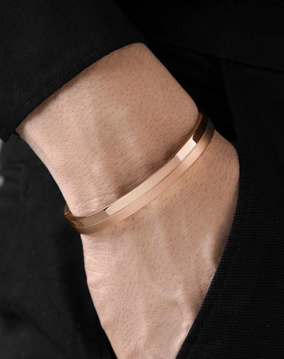 ZAVE PureLine Rose Gold Finish Bracelet