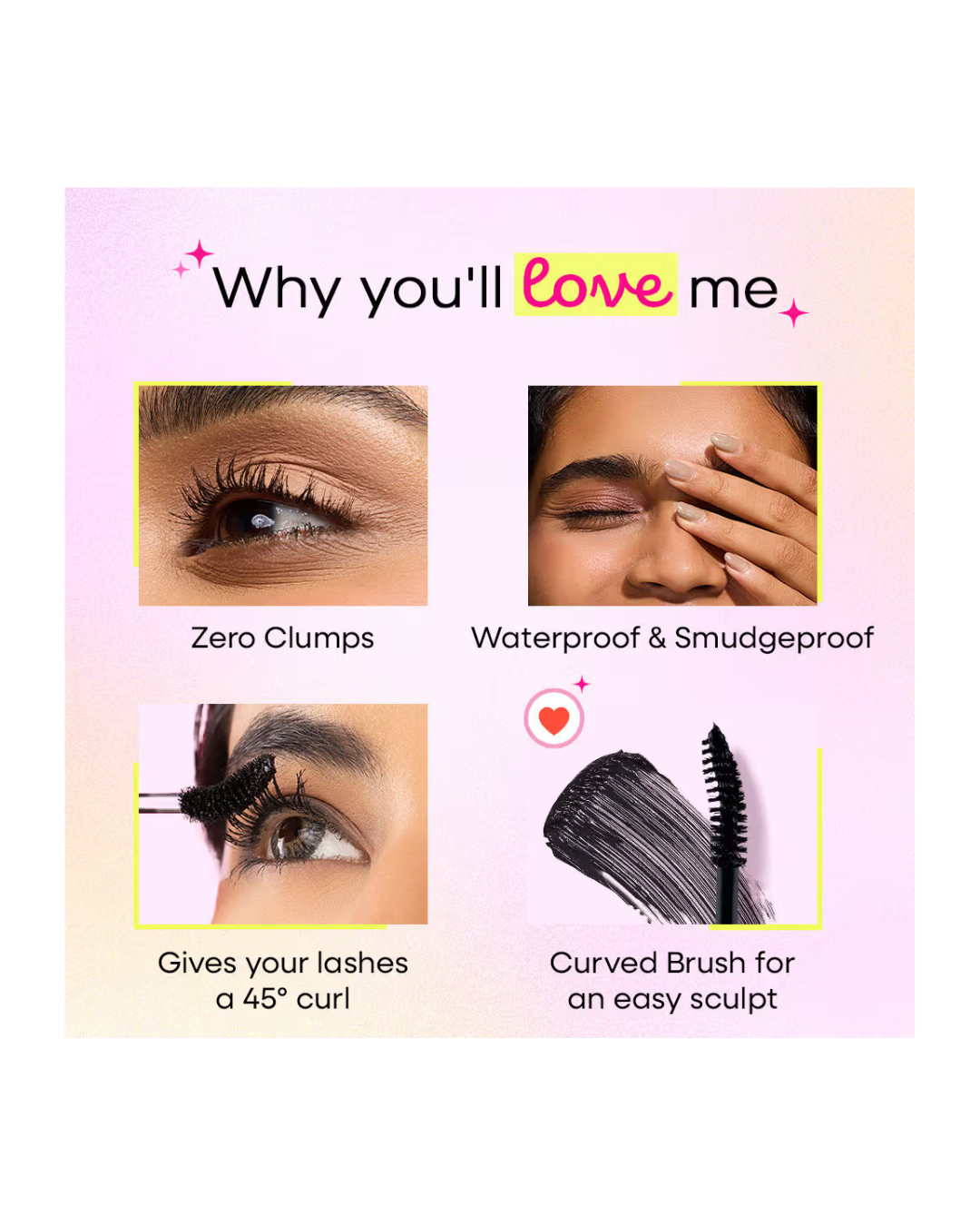 Nykaa - Waterproof Curling Mascara