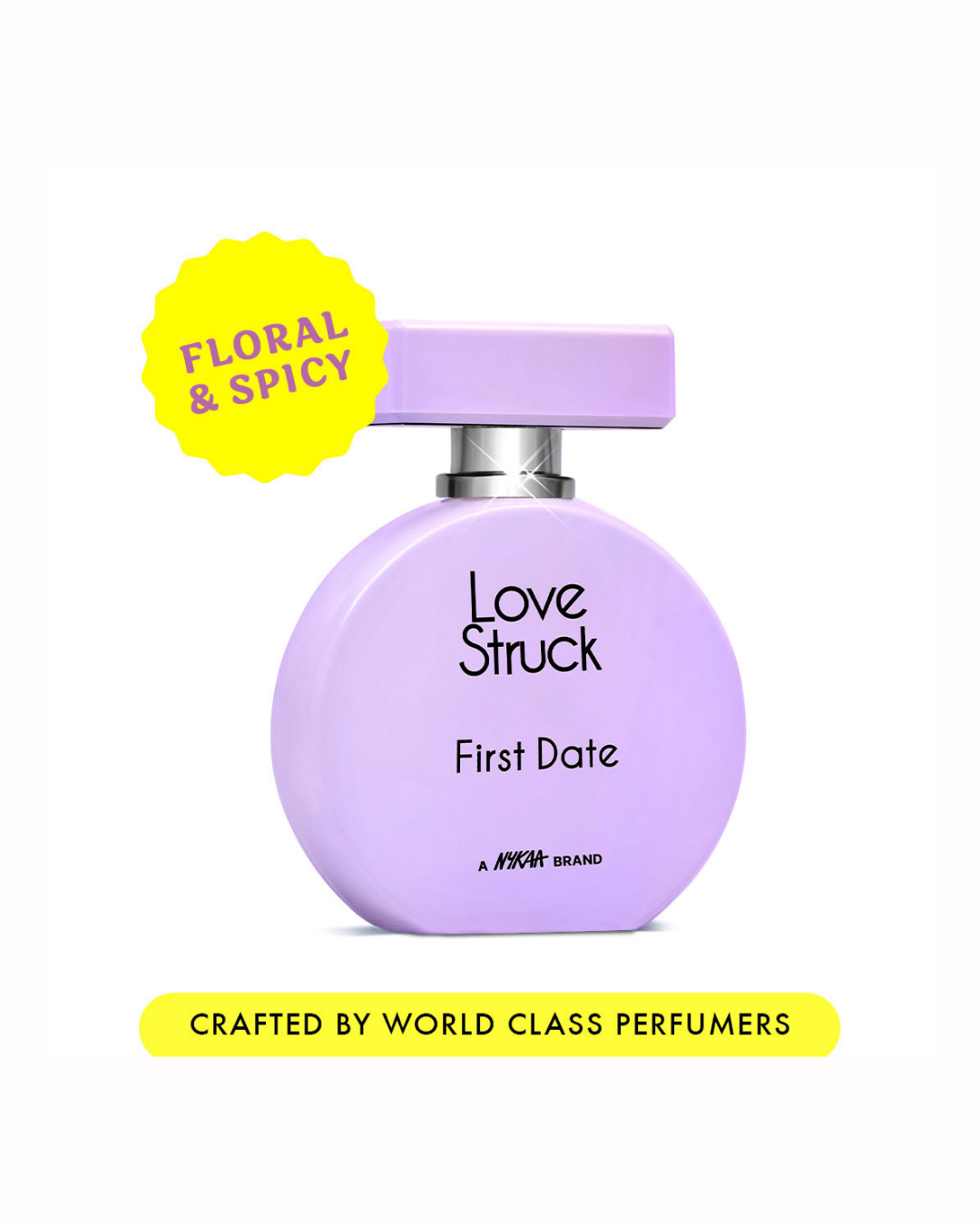 Nykaa Love Struck First Date Spicy Floral Perfume With Orange Blossom & Musk