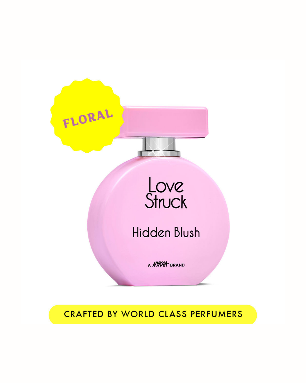 Nykaa Love Struck Hidden Blush Floral Perfume With Jasmine & Frangipani
