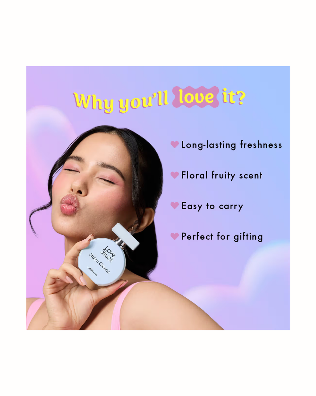 Nykaa Love Struck Stolen Glance Musky Floral Perfume With Peony & Sandalwood