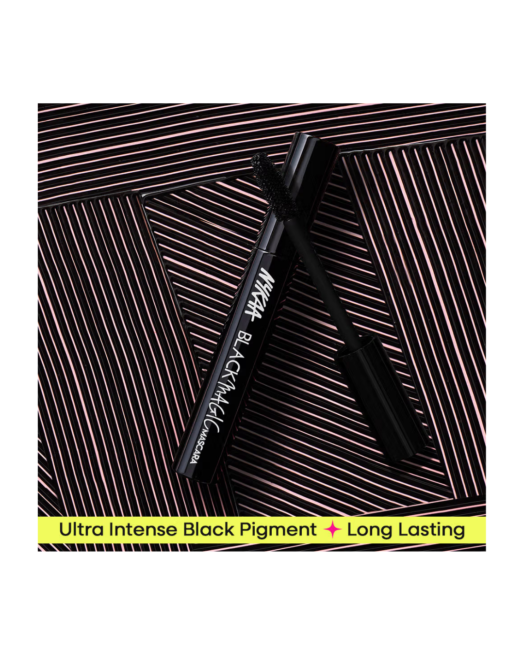 Nykaa - Black Magic Waterproof & Smudgeproof Mascara - Extreme Black