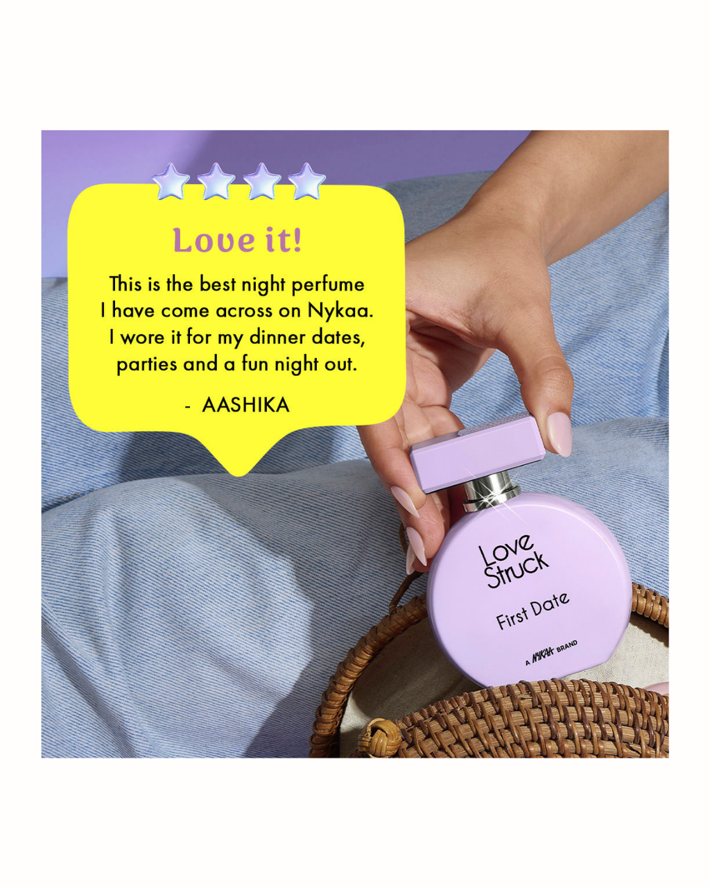 Nykaa Love Struck First Date Spicy Floral Perfume With Orange Blossom & Musk