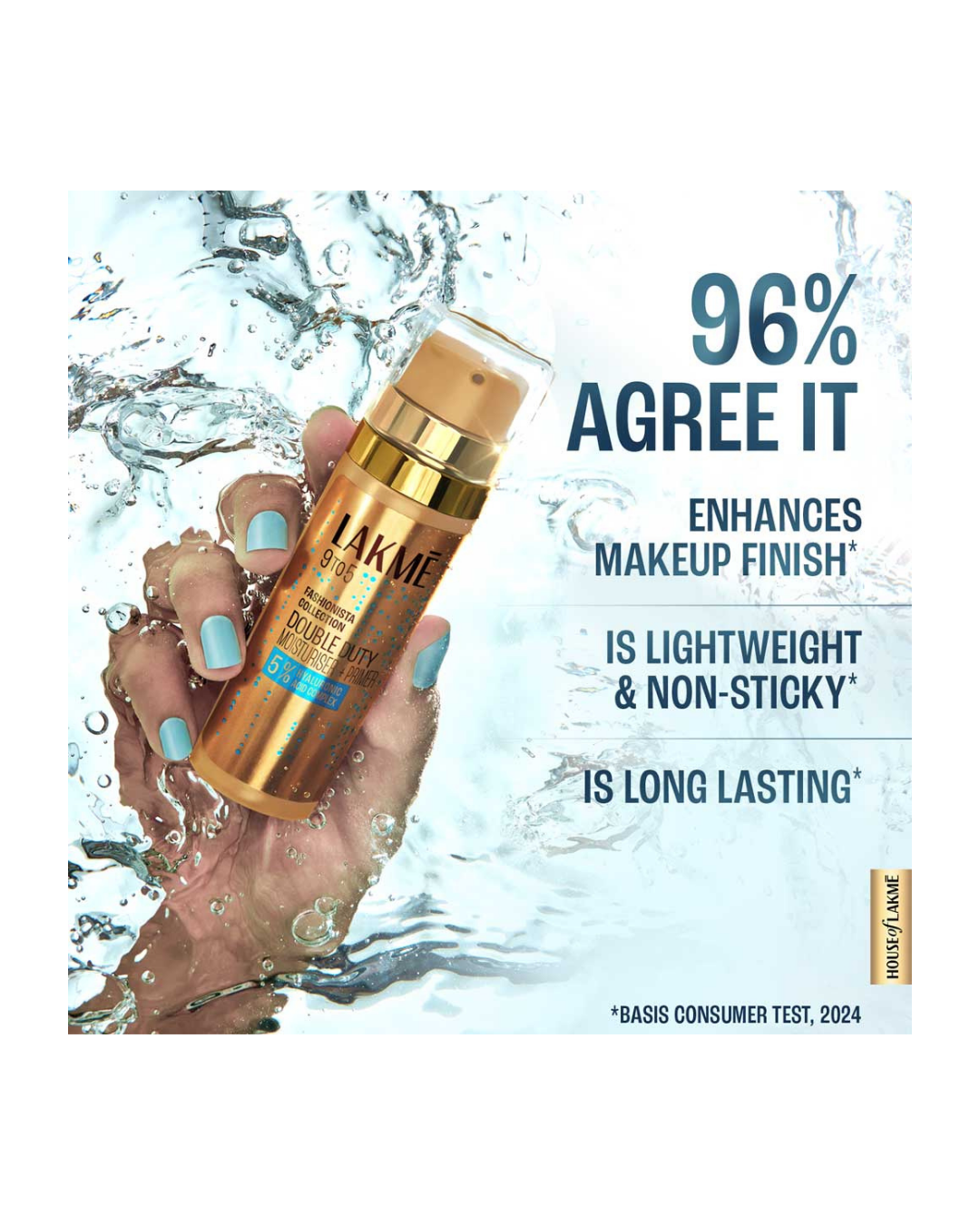 Lakmē -  9to5 Double Duty Moisturizer + Primer