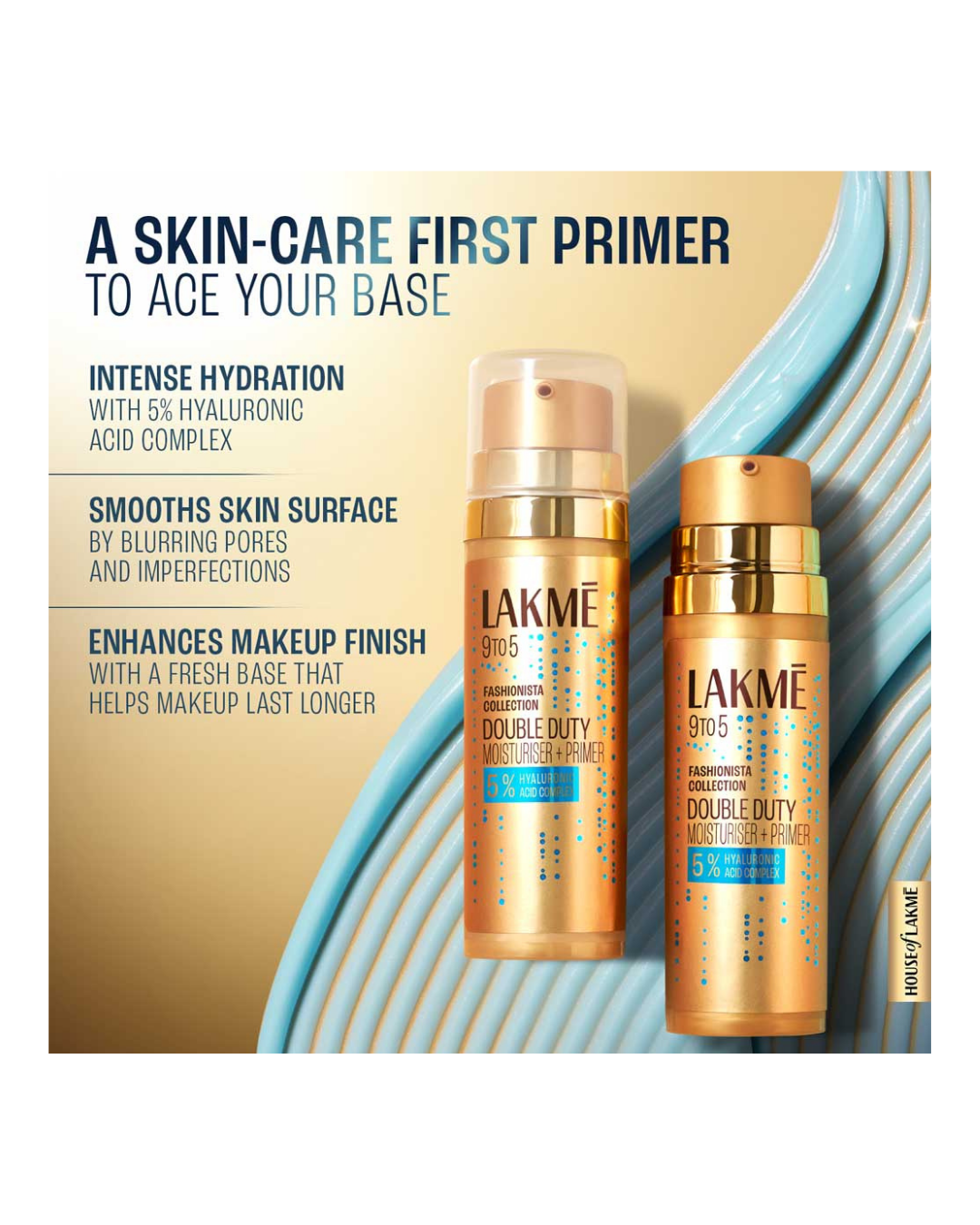 Lakmē -  9to5 Double Duty Moisturizer + Primer