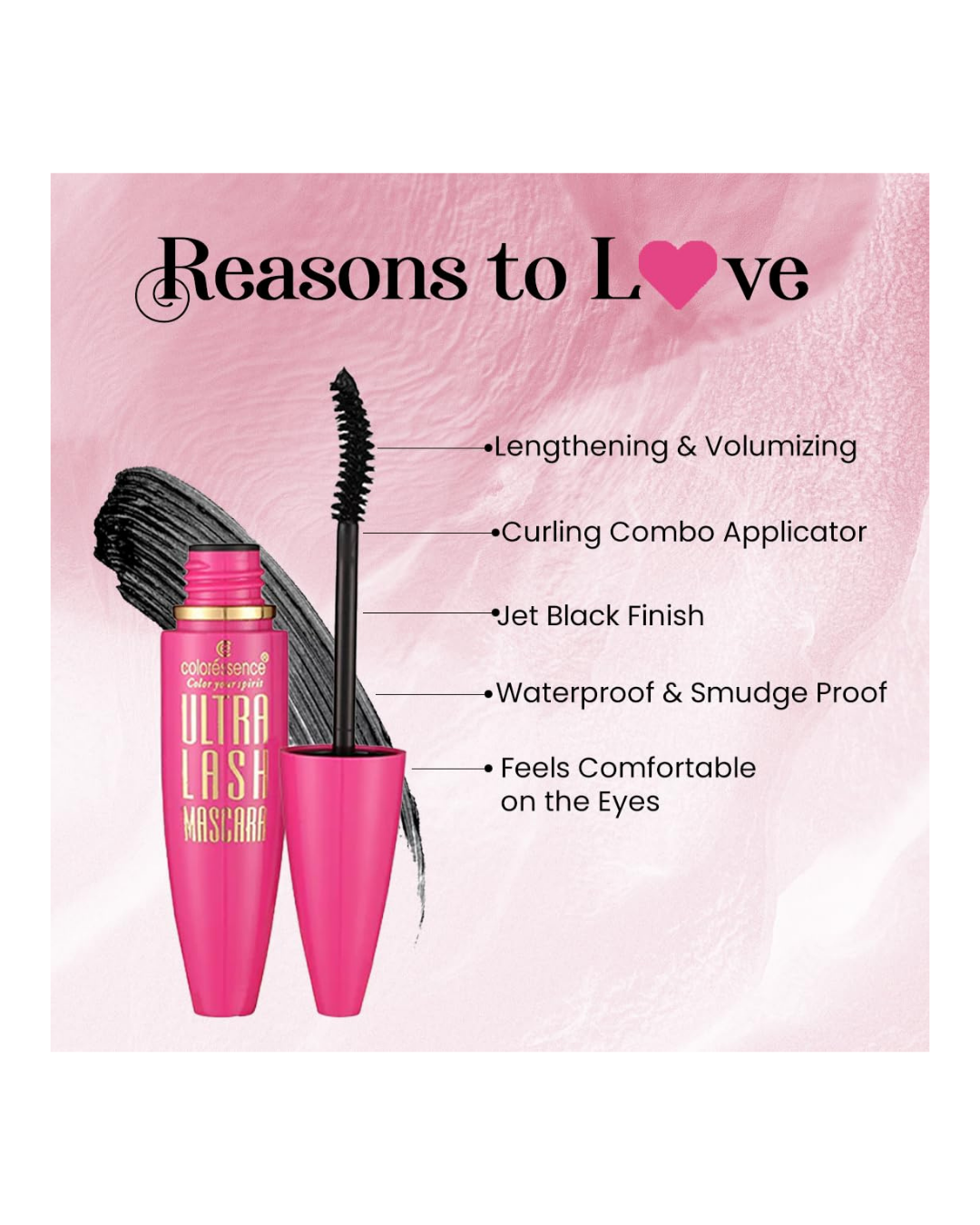 Coloressence - Ultra Lash Pro Mascara (Black)