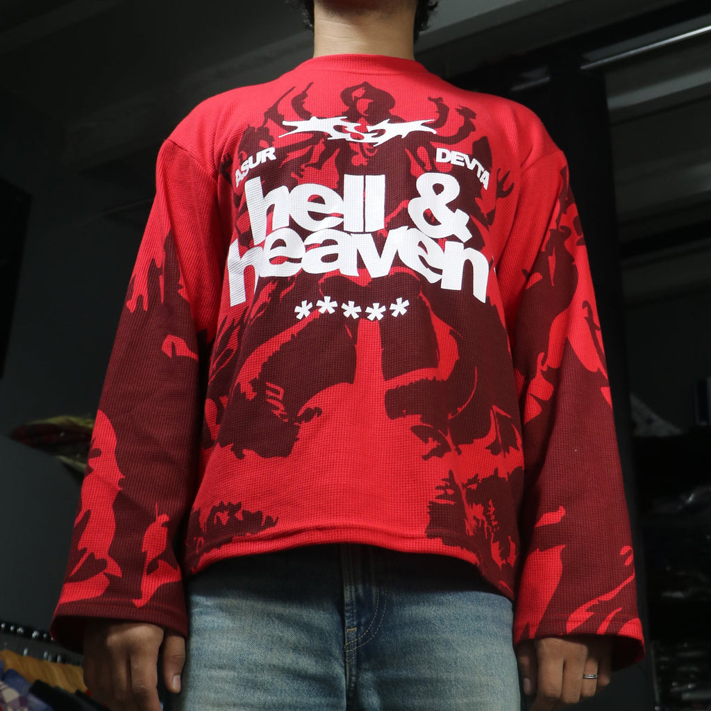 PVT LTD Hell & Heaven Waffle Full Sleeve - ZAVE