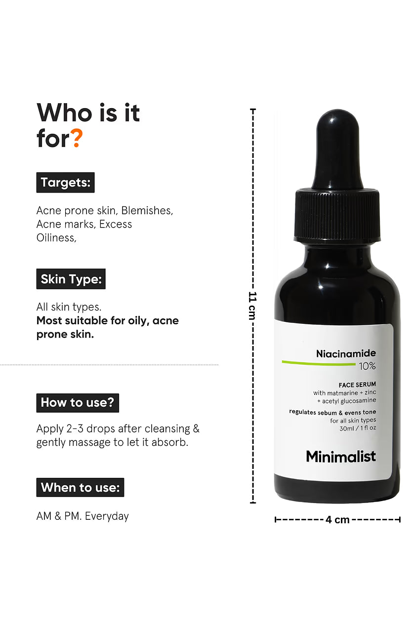 Minimalist - Niacinamide 10% Face Serum