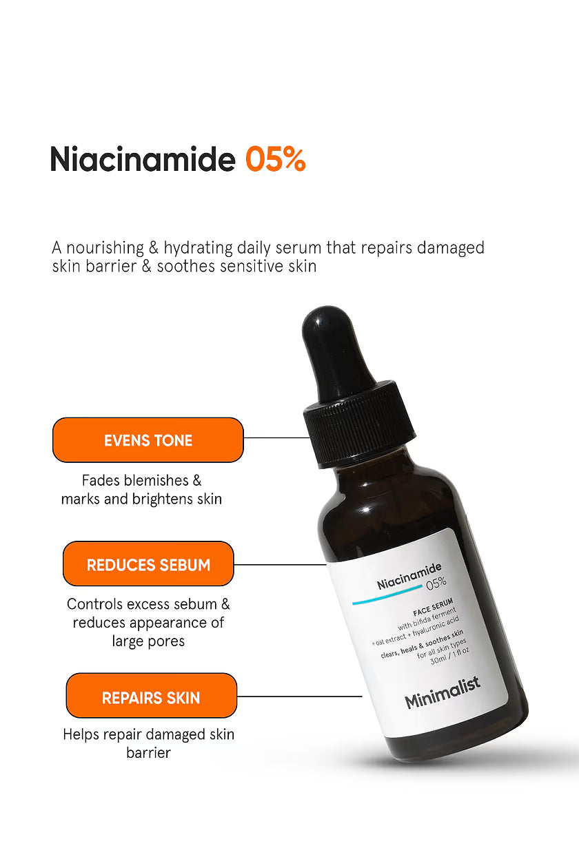 Minimalist - Niacinamide 5% Face Serum
