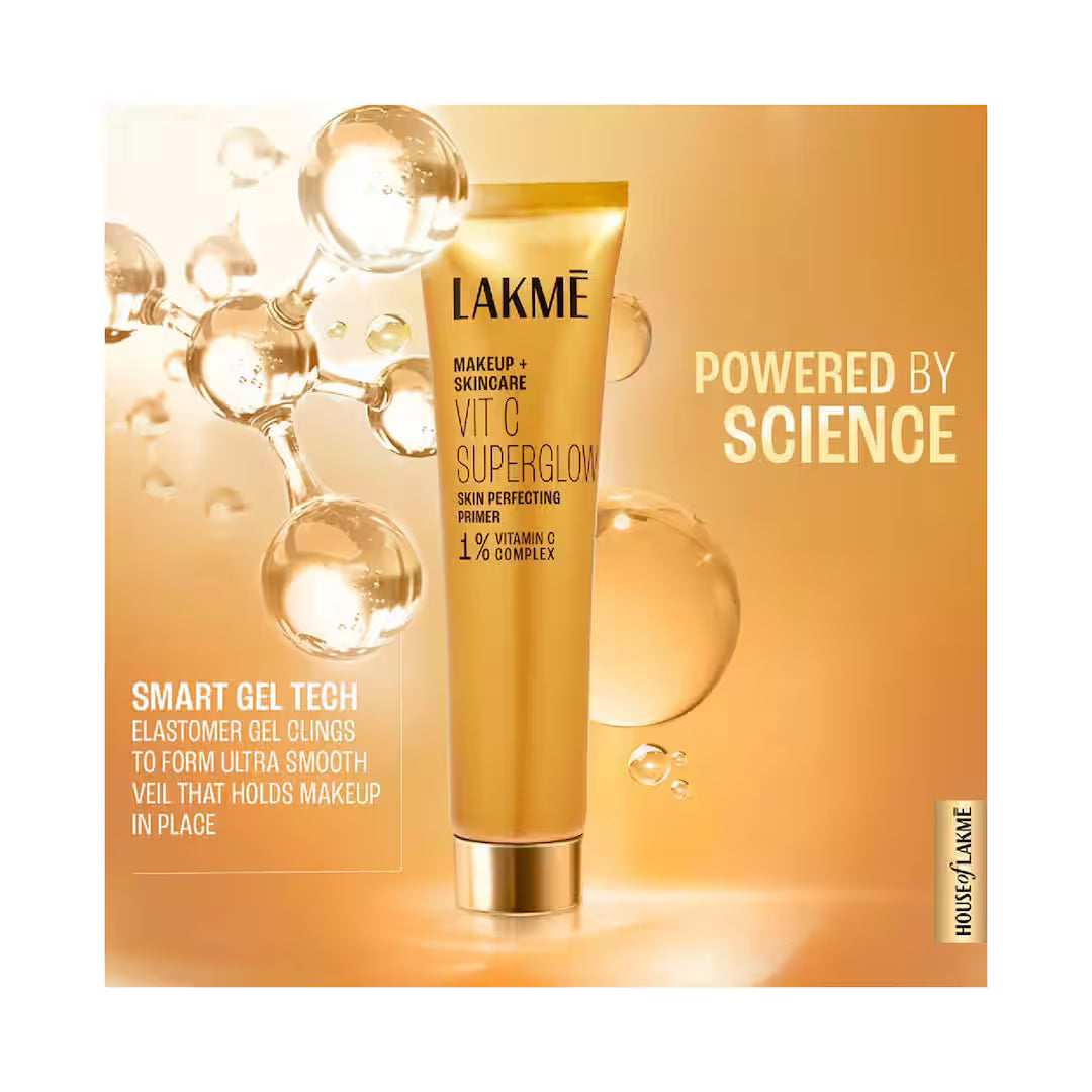 Lakme - Makeup+Skincare Vit C Superglow Skin Perfecting Primer
