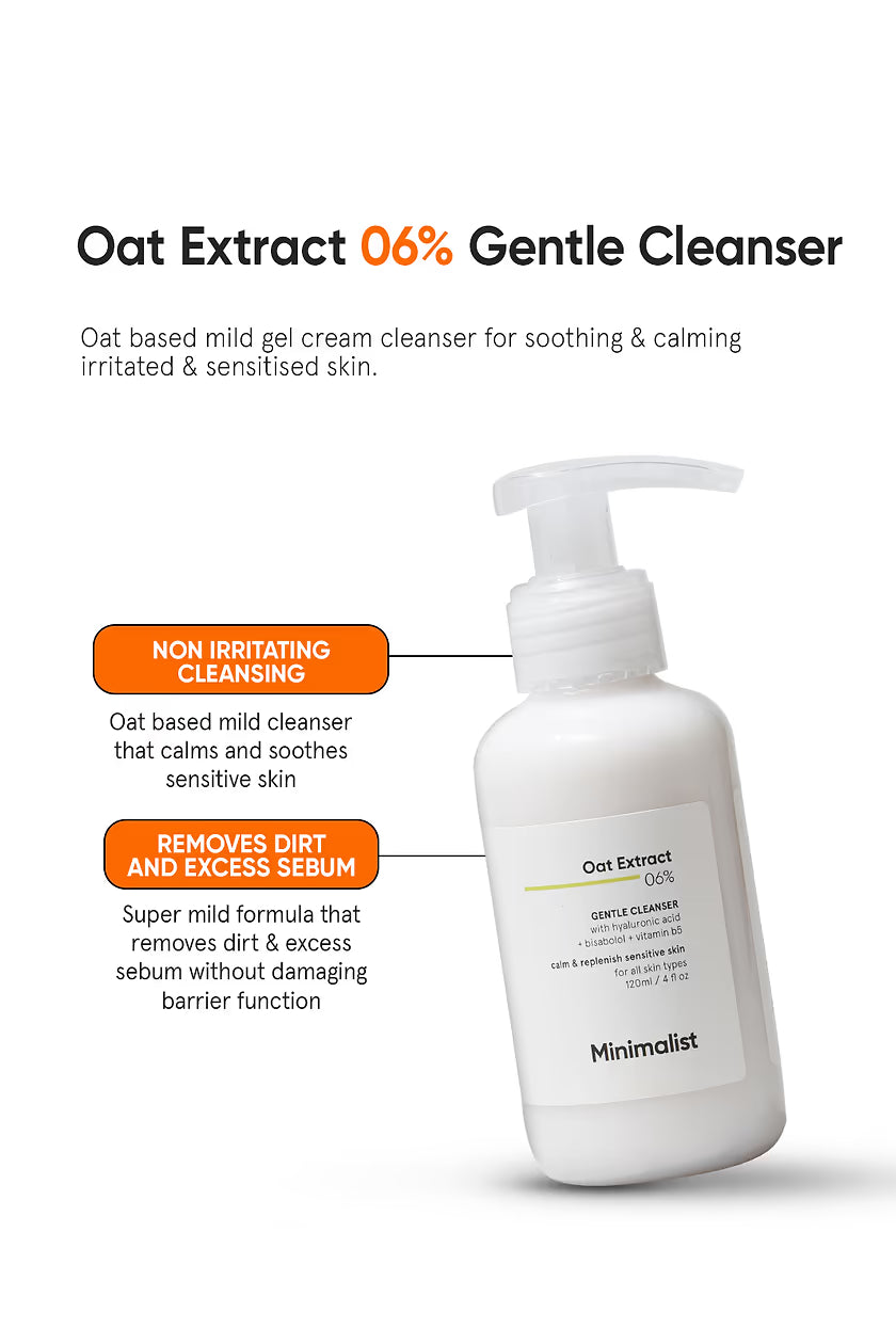 Minimalist - Oat Extract 6% Gentle Cleanser