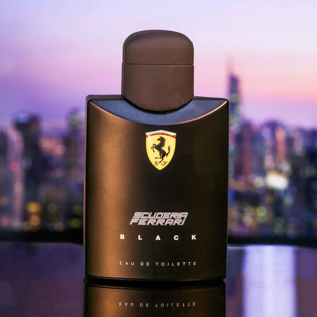 Ferrari Scuderia Eau De Toilette Spray for Men, Black, 125ml - ZAVE