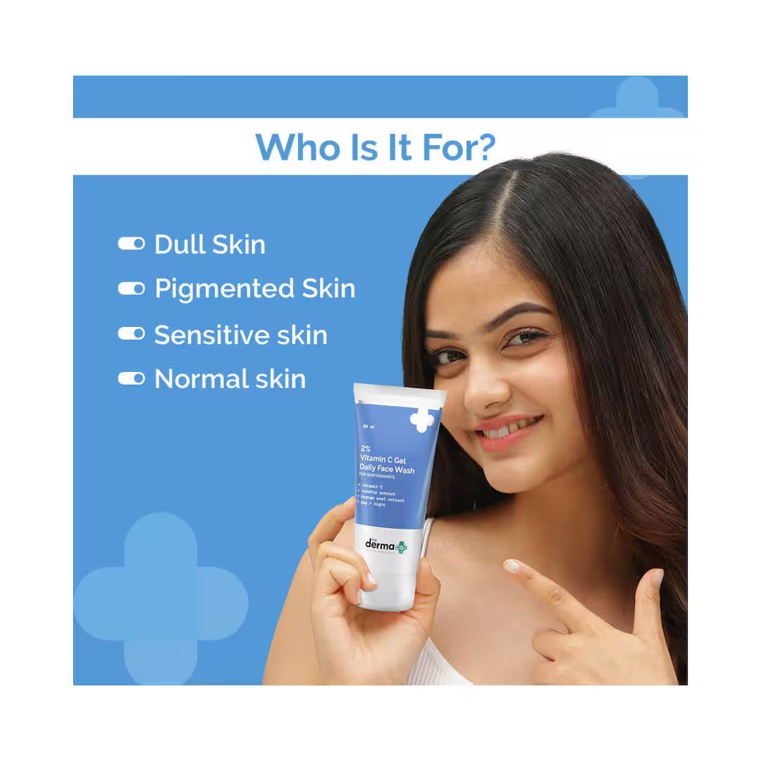 The Derma Co. -  2% Vitamin C Gel Daily Face Wash