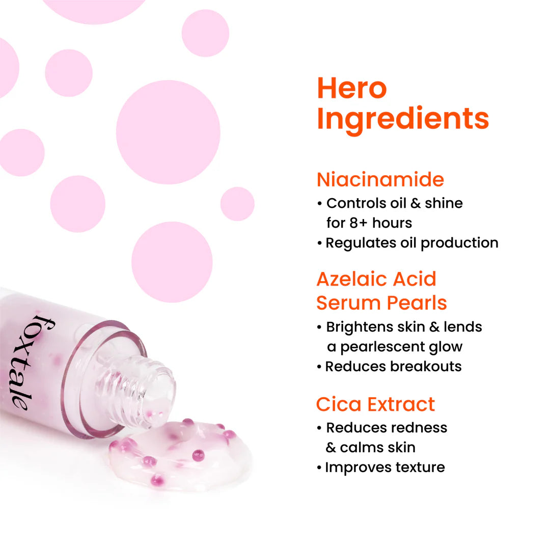 Foxtale - Oil Balancing Moisturizer with Niacinamide & Cica